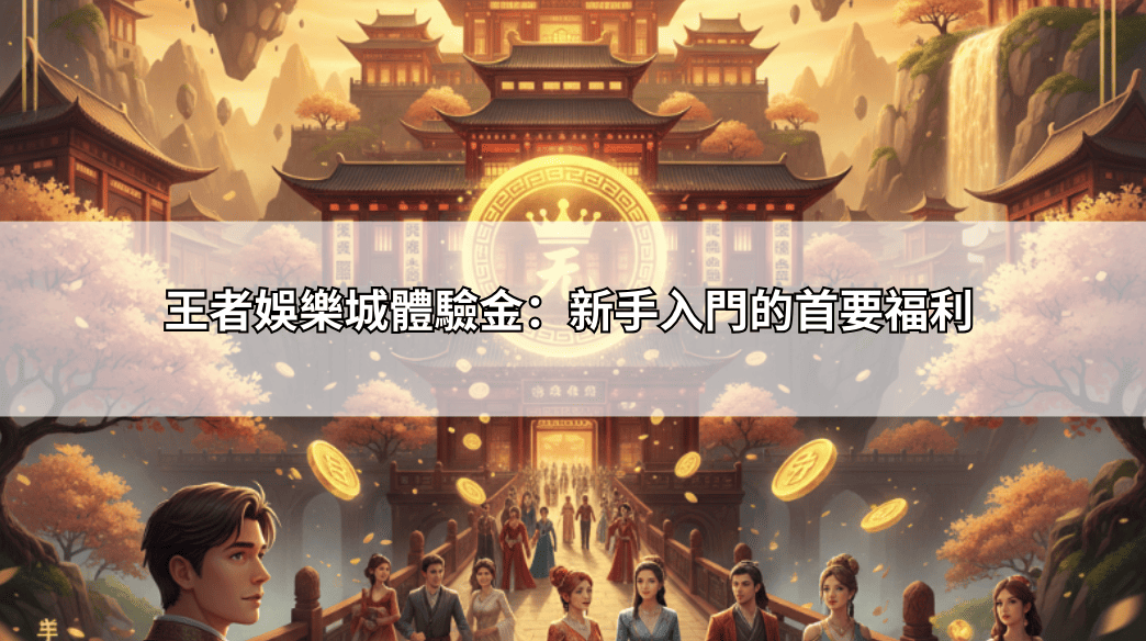 王者娛樂城體驗金：新手入門的首要福利